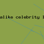 alike celebrity look porn