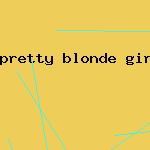 pretty blonde girl